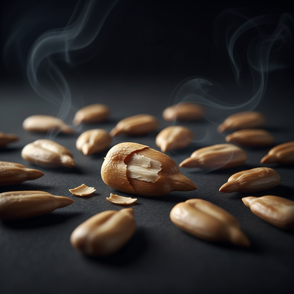 Sunflower seeds dry roasted, a dietary source of Linoleic acid (LA)