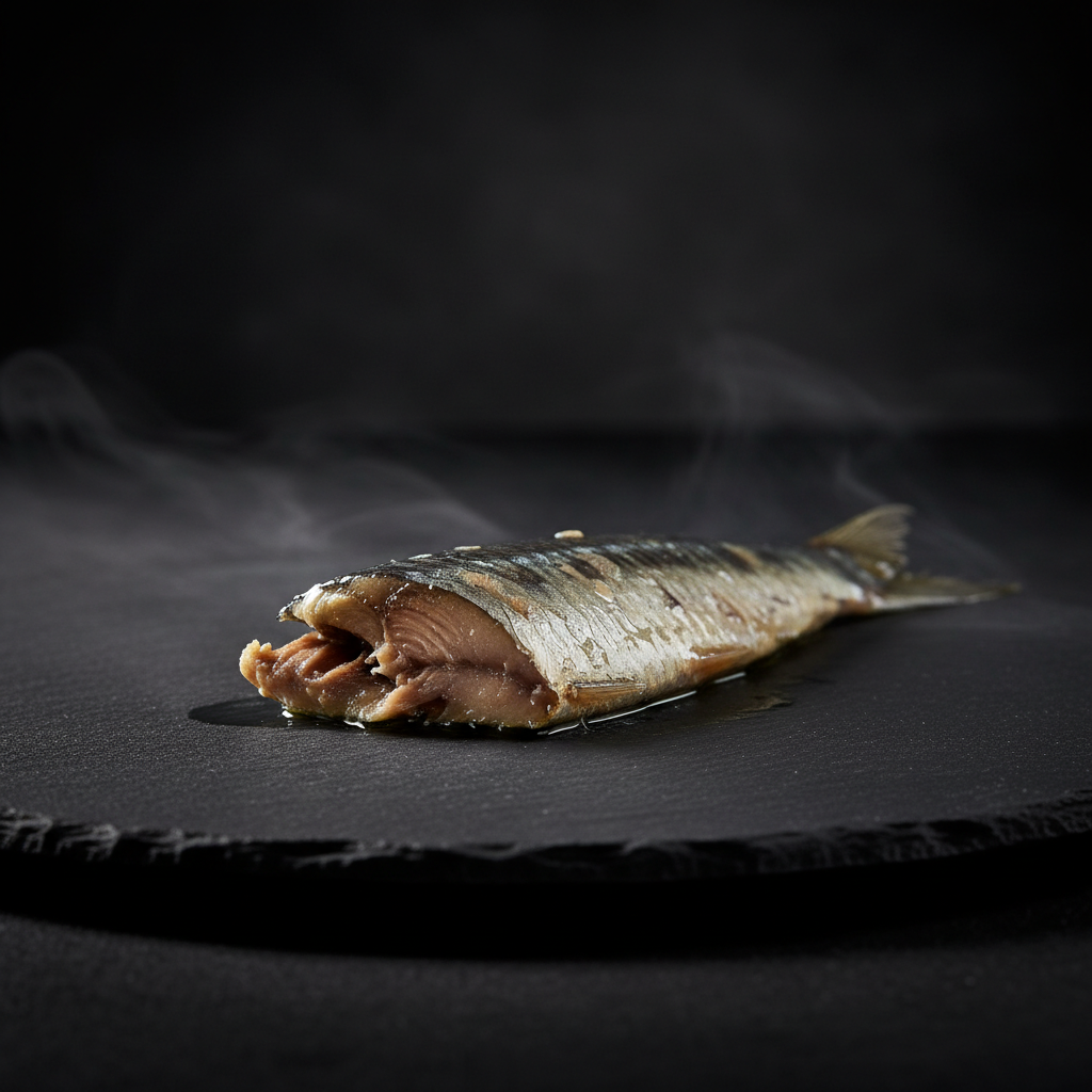 Sardines canned in oil, a dietary source of Proline