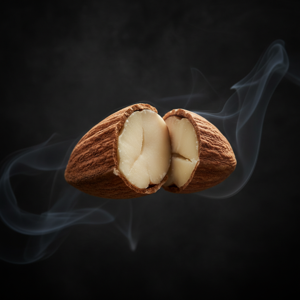 Almonds, a dietary source of Vitamin E (Alpha-tocopherol)